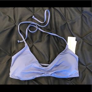 Roxy “Girls Just Wanna Have Fun Halter Bikini Top”